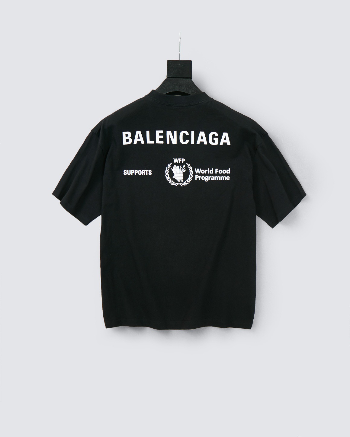 Balenciaga T-Shirt World Food Programme Black – UA Fashion