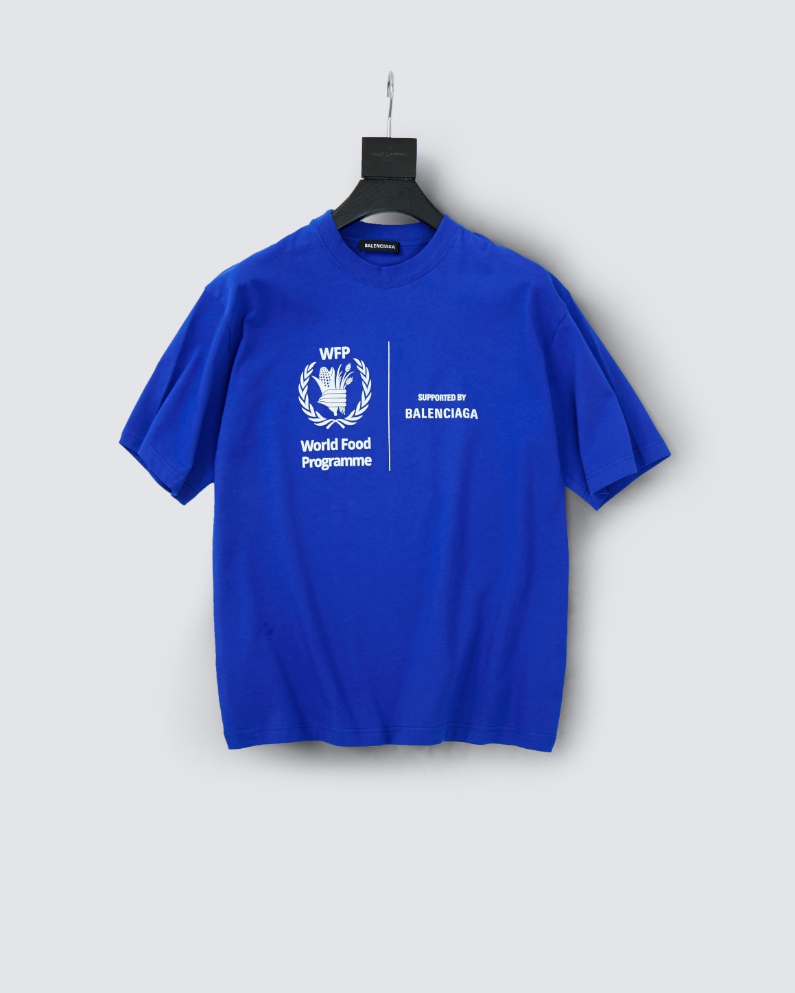 Balenciaga T-Shirt World Food Programme Blue – UA Fashion