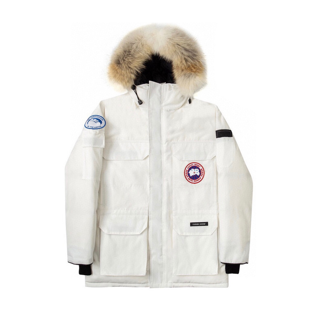Canada Goose Parka Expedition White – UA Fashion